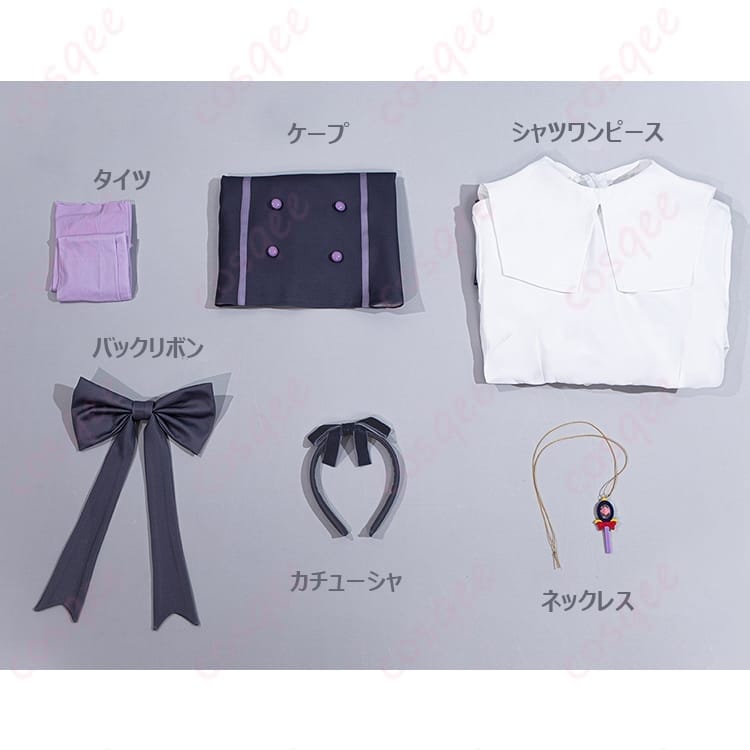 名探偵プリキュア！森亜るるか私服コスプレ衣装｜ケープと小物で楽しむ上品な着こなし - 8枚目の画像