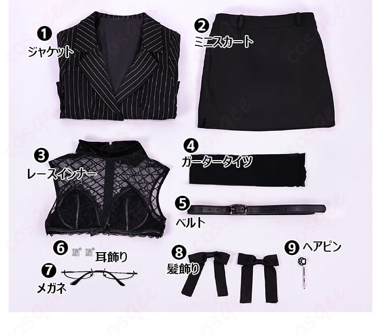 勝利の女神:NIKKE プリバティ シャープレッスン衣装のセット内容一覧