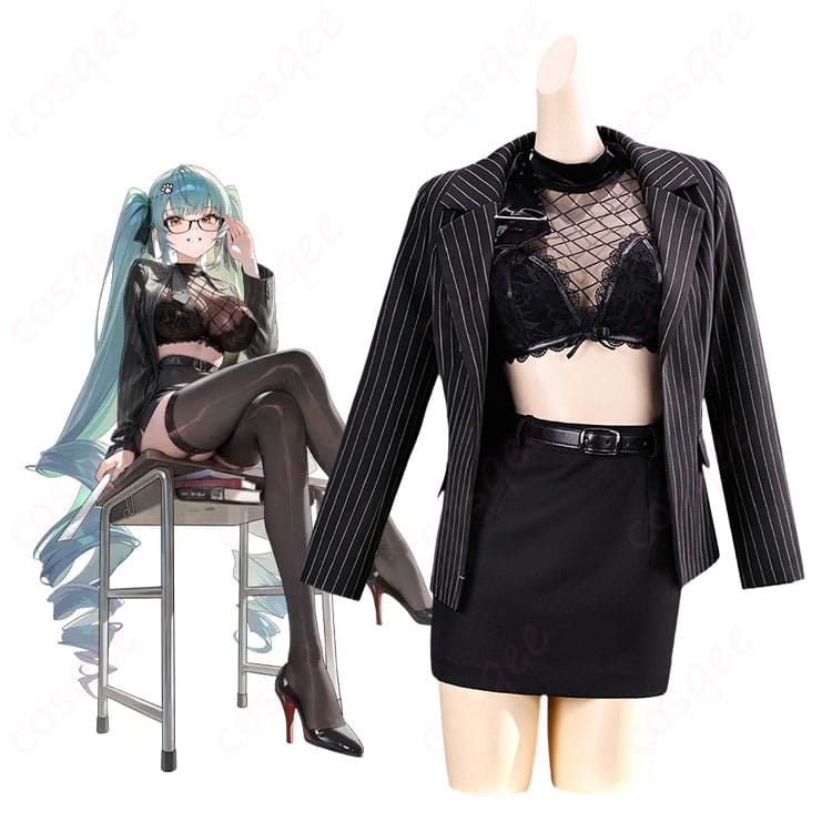 勝利の女神:NIKKE プリバティ シャープレッスンのコスプレ衣装を着用したキャラクターイメージ