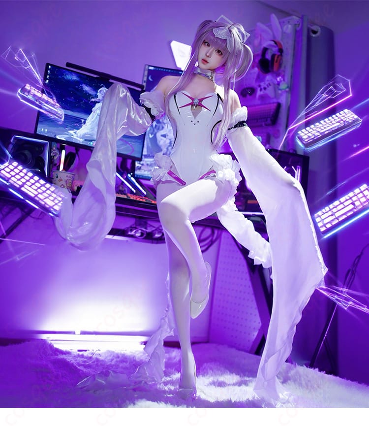 着用モデルによるコスプレ着用イメージ(近接・上半身)