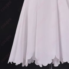 木之本桜 普段着 白いワンピース｜清楚シルエットで写真映え、軽やかで通気性◎のコスプレ衣装 - 5枚目の画像（サムネイル）