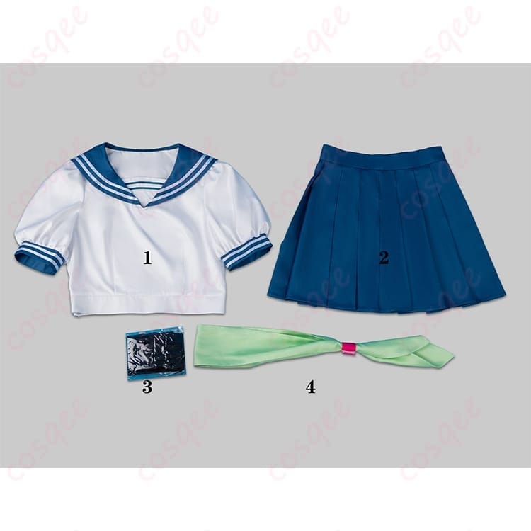 正反対な君と僕 鈴木みゆ 夏制服セーラー服｜軽やかで爽やか、高再現で撮影映え - 5枚目の画像