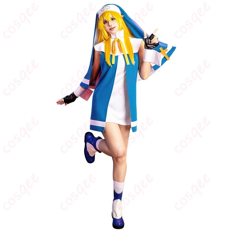 GUILTY GEAR ブリジット 修道服Ver. 高再現コスプレ衣装｜軽やかで撮影映え - 2枚目の画像
