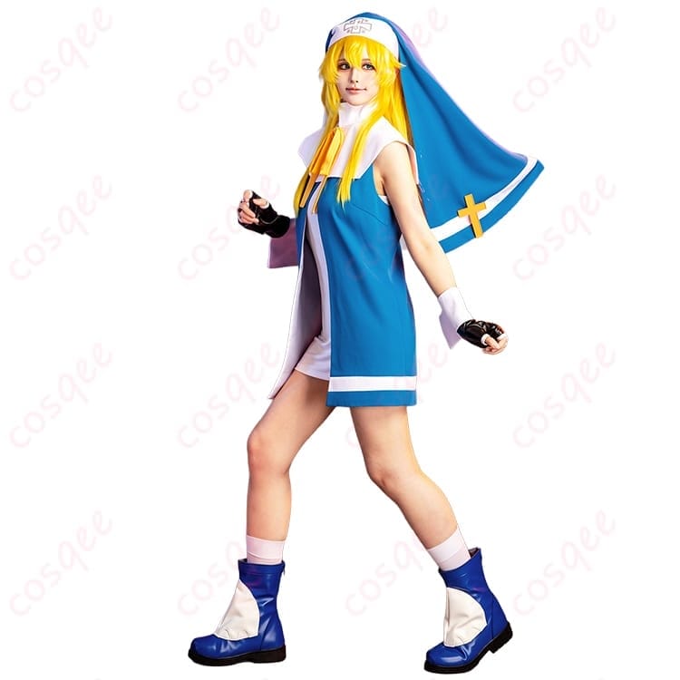 GUILTY GEAR ブリジット 修道服Ver. 高再現コスプレ衣装｜軽やかで撮影映え - 3枚目の画像
