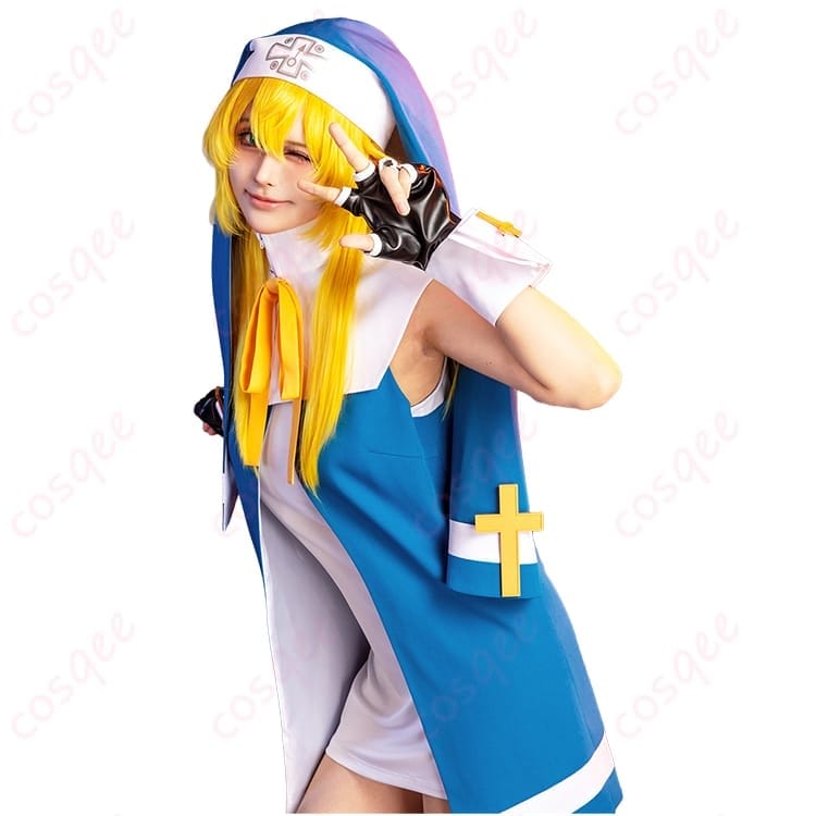 GUILTY GEAR ブリジット 修道服Ver. 高再現コスプレ衣装｜軽やかで撮影映え - 5枚目の画像