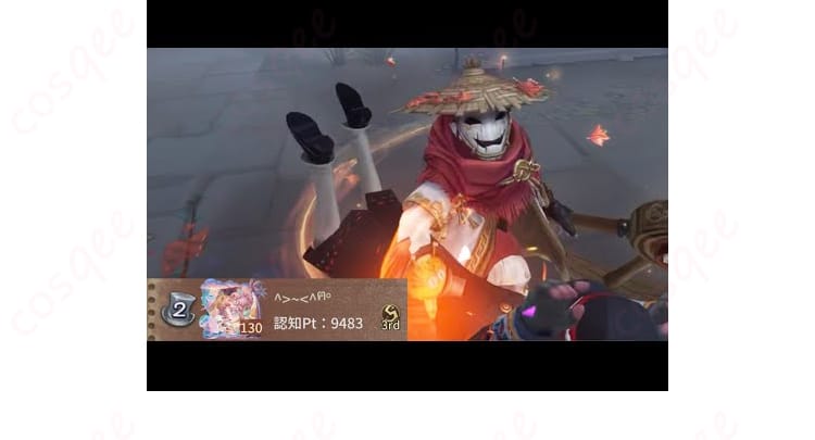 第五人格 破輪『破陣子』SSR衣装のパンツ装飾ディテール｜エッジの立つ意匠