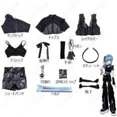 ホロライブ 星街すいせい Chatter Chatter MV衣装 高再現で軽量、撮影会やイベントに最適 - 6枚目の画像（サムネイル）