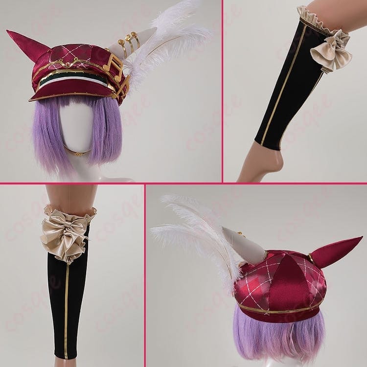 ウマ娘 マルシュロレーヌ 勝負服コスプレ｜高発色で再現度抜群、撮影やイベントに最適 - 6枚目の画像