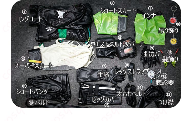 セット内容のフルレイアウト一覧