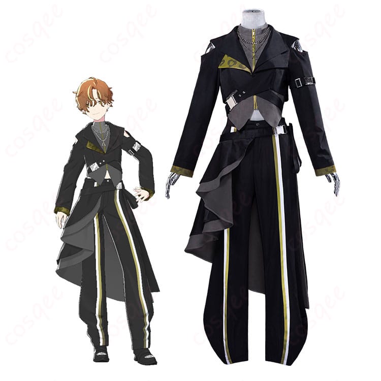 東雲彰人のステージ衣装コスプレ一式を着用したキャラクター風イメージ