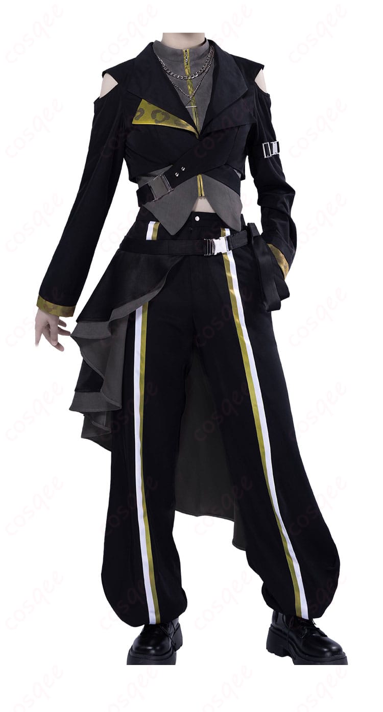 東雲彰人 コスプレ衣装の左側ディテール(ポケット周りとサイドライン)
