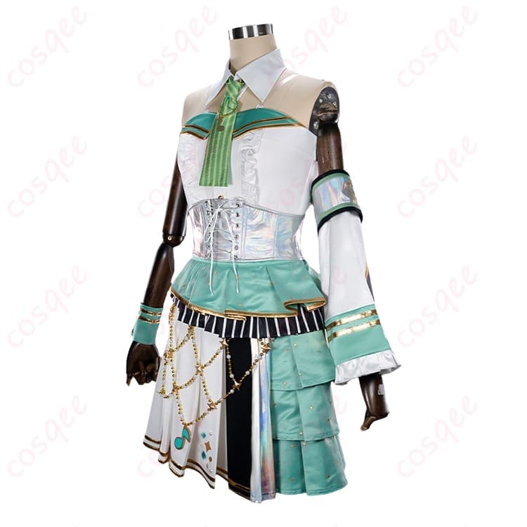 プロセカ 初音ミク 5th感謝祭ステージ衣装 高再現で撮影映え、豪華セットで即完成 - 3枚目の画像