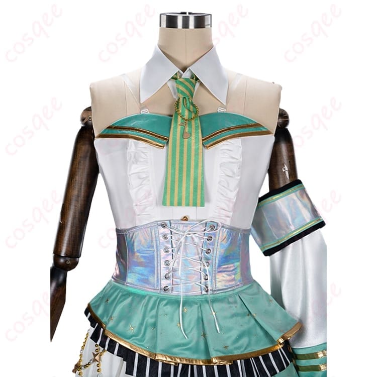 プロセカ 初音ミク 5th感謝祭ステージ衣装 高再現で撮影映え、豪華セットで即完成 - 4枚目の画像