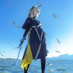 アークナイツ アイリーニ 至高の判決 コスプレ衣装 高再現設計で長時間も快適、撮影映え抜群 - 3枚目の画像（サムネイル）