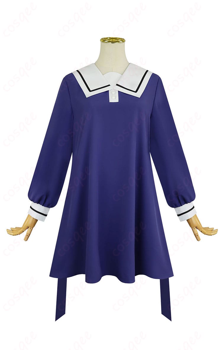 『きみが死ぬまで恋をしたい』トツキ・シーナ/カガリ・ミミ風制服コスプレ衣装の正面全体