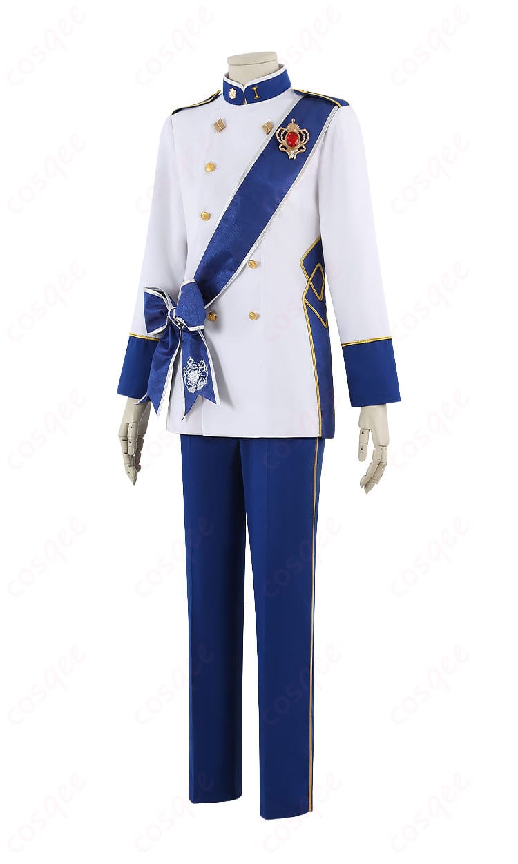 RSA男子制服コスプレ 左側面ディテール(ポケット位置とライン配色)