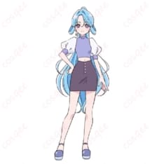 名探偵プリキュア！家入しるく普段着コスプレ衣装｜軽やかで映える美シルエット - 1枚目の画像（サムネイル）