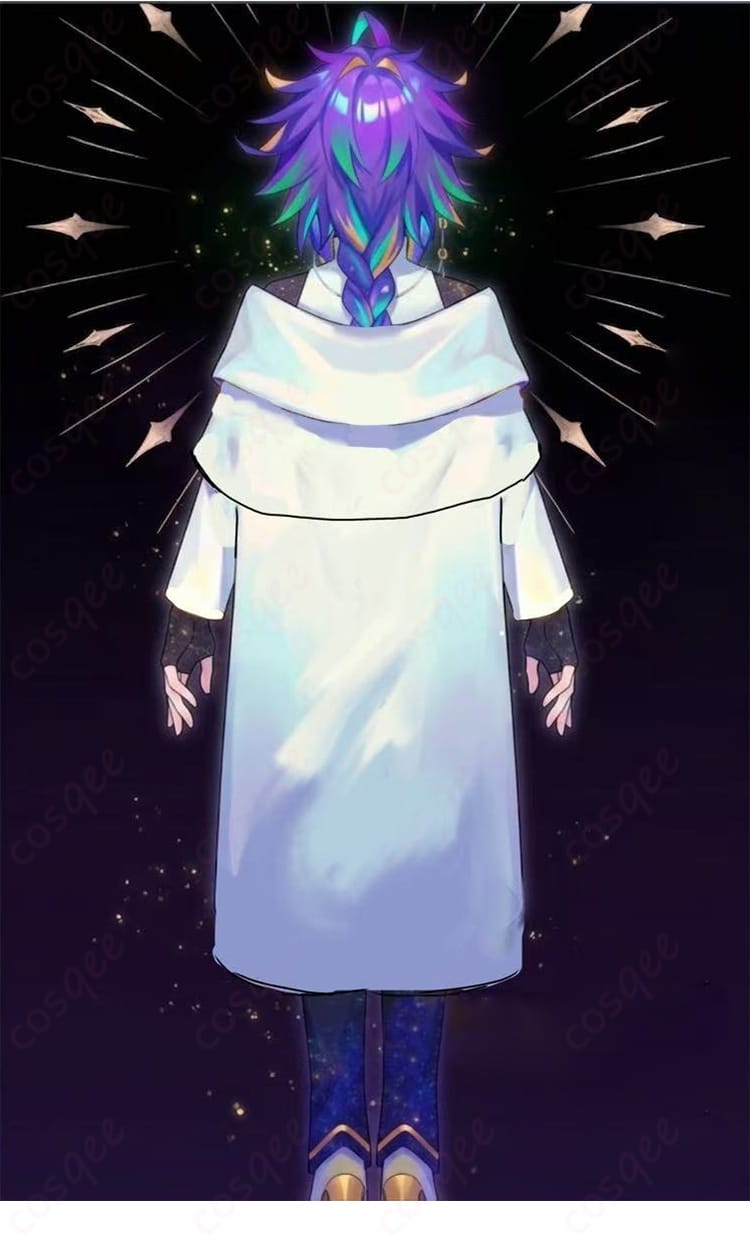 COSQEE 12星座Vtuber企画 さそり座コスプレ衣装の背面全体カット