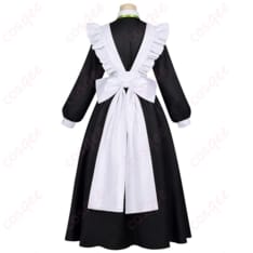 COSQEE クラシカルメイド コスプレ衣装｜上品シルエットで映える、着脱もラクなセット - 3枚目の画像（サムネイル）