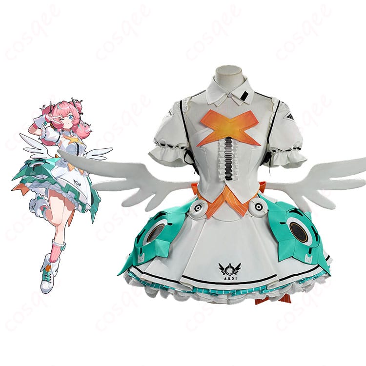 アリア 妄想エンジェル衣装を着用したキャラクター全身イメージ