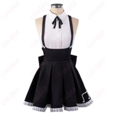 初音ミク ゴシックVer. コスプレ衣装 フルセット。軽やかで快適、撮影映えするモノトーン設計 - 1枚目の画像（サムネイル）