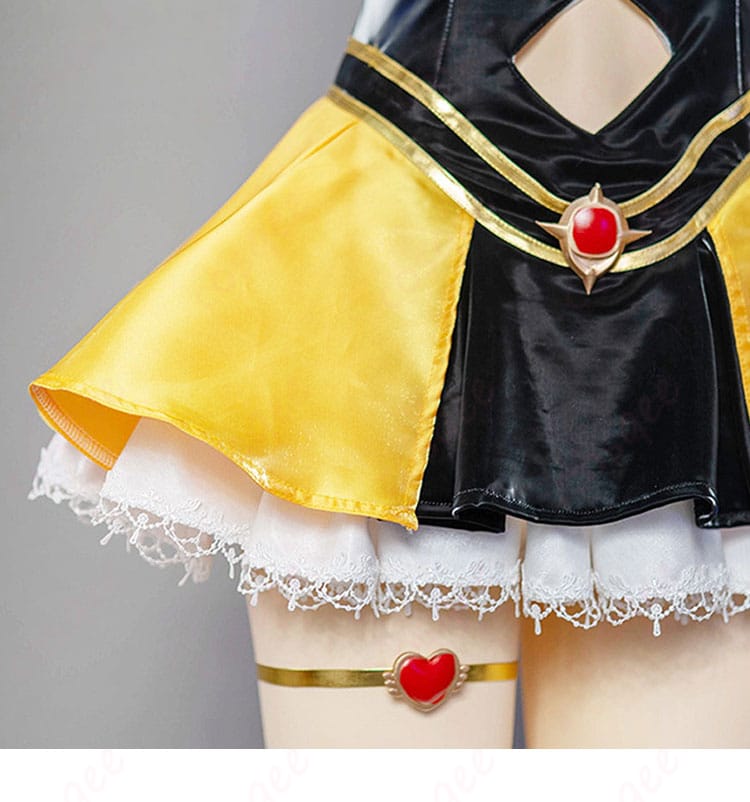 ブラウンダスト2 オリビエ 伝説のOG コスプレ スカート裾の装飾ディテール