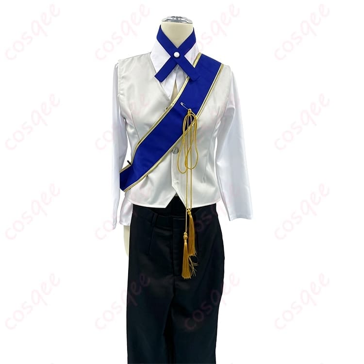 刀剣乱舞-ONLINE- 山姥切長義 通常衣装コスプレ 高再現でクールに決まるフルセット - 5枚目の画像