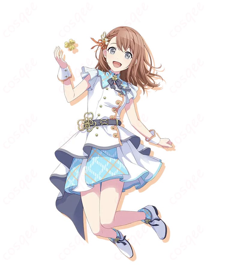 花里みのり(プロジェクトセカイ)MORE MORE JUMP!新ユニット衣装を全身で着用したイメージ写真