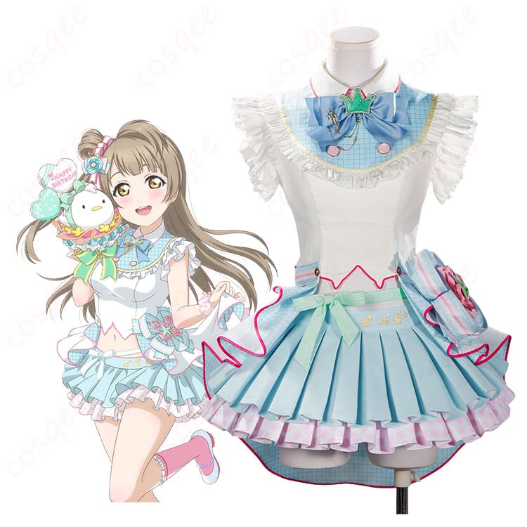 南ことり(ラブライブ!スクールアイドルフェスティバル)バースデーサプライズ衣装の参考ビジュアル