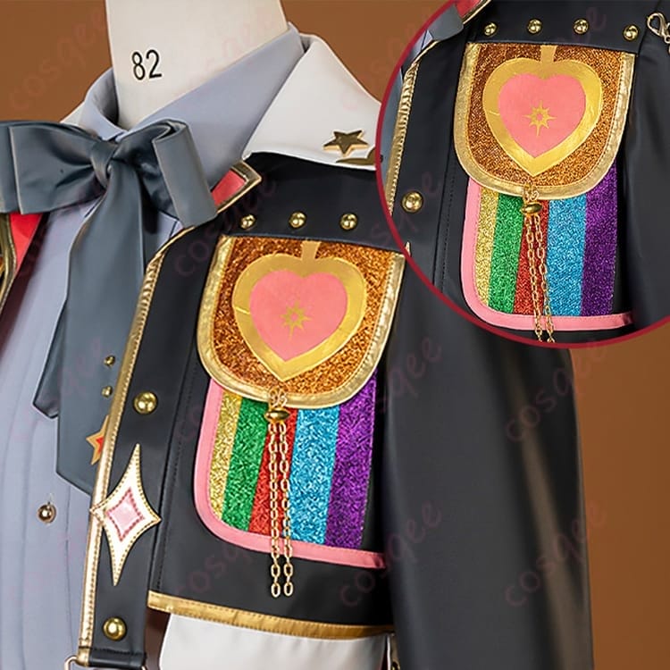 あんスタ 流星隊 OVERFLOW! コスプレ衣装｜クールに映える高再現セットでイベント主役に - 5枚目の画像