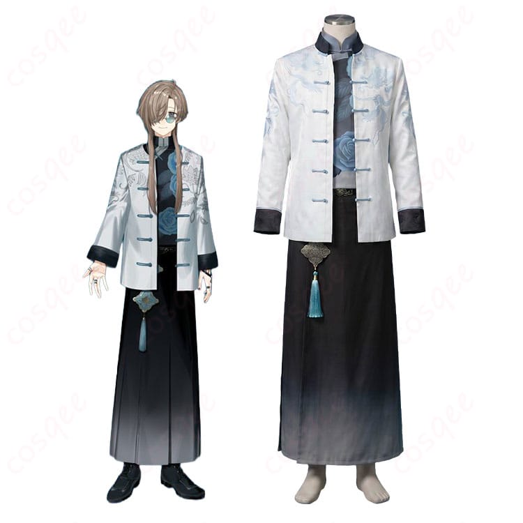 にじさんじ・叶 チャイナ服Ver.コスプレ衣装の全身イメージとセット内容