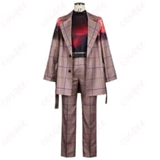 カリスマ 天堂天彦のコスプレ衣装｜チェック柄ジャケットを美しく再現する4点セット - 1枚目の画像（サムネイル）