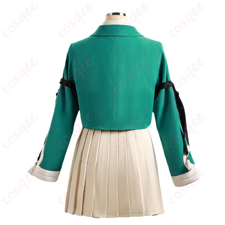 テティア 制服風コスプレ衣装（とんがり帽子のアトリエ）軽やかで撮影映え、着替えも簡単 - 2枚目の画像