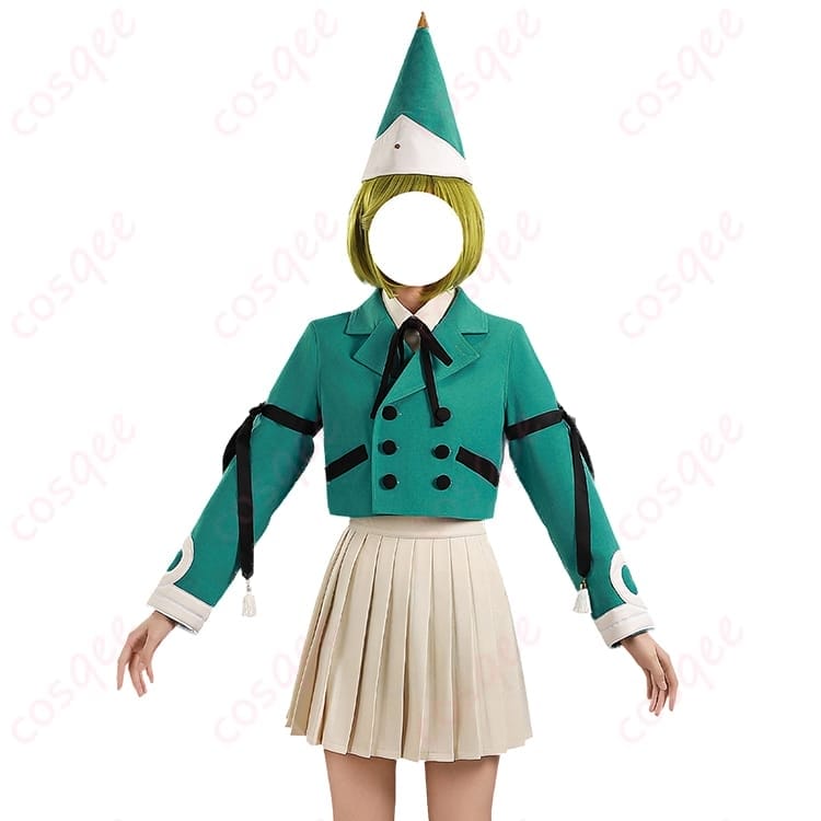 テティア 制服風コスプレ衣装（とんがり帽子のアトリエ）軽やかで撮影映え、着替えも簡単 - 3枚目の画像