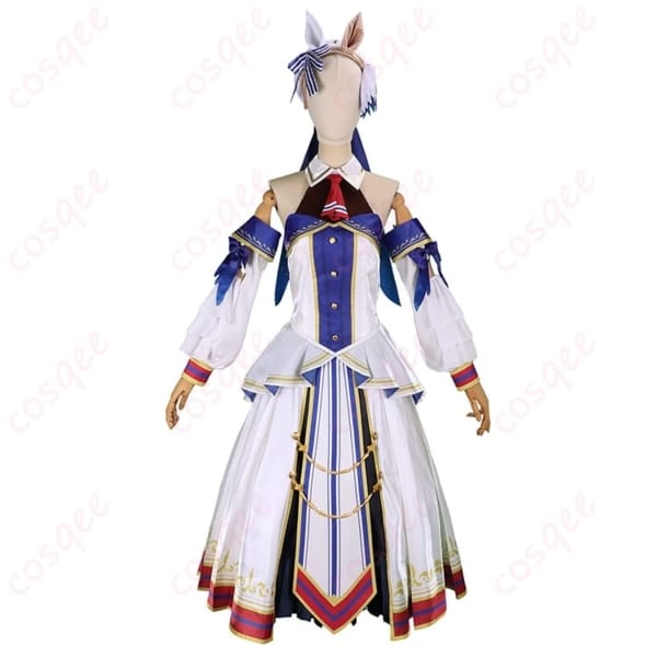 ウマ娘 プリティーダービー ヴィクトワールピサ勝負服 高発色で上品に映えるコスプレ衣装