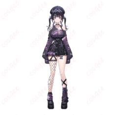 にじさんじ 千凛あゆむ デフォルト衣装 高再現コスプレ 通気性良好で撮影・イベント快適 - 1枚目の画像（サムネイル）