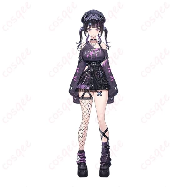 にじさんじ 千凛あゆむ デフォルト衣装 高再現コスプレ 通気性良好で撮影・イベント快適