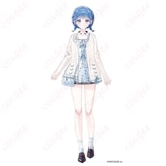 にじさんじ 小々波いるか デフォルト衣装 高再現コスプレ｜軽やかで通気性◎、イベントから撮影まで快適 - 1枚目の画像（サムネイル）