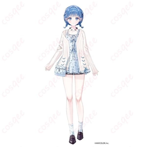 にじさんじ 小々波いるか デフォルト衣装 高再現コスプレ｜軽やかで通気性◎、イベントから撮影まで快適