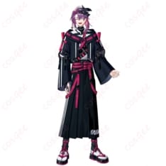 渡会雲雀 和装新衣装コスプレ｜黒×マゼンタのクールな再現度と快適な着用感 - 1枚目の画像（サムネイル）
