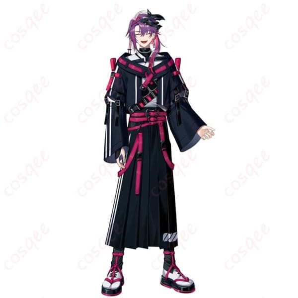 渡会雲雀 和装新衣装コスプレ｜黒×マゼンタのクールな再現度と快適な着用感