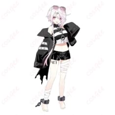にじさんじ 椎名唯華 囚人番号417 囚人服｜高再現×通気性で長時間イベントも快適 - 1枚目の画像（サムネイル）