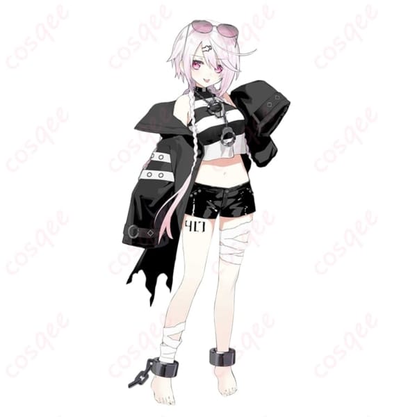 にじさんじ 椎名唯華 囚人番号417 囚人服｜高再現×通気性で長時間イベントも快適