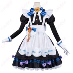 原神 メイド風コスプレ衣装｜9点セットで華やかに仕上がる撮影向けスタイル - 1枚目の画像（サムネイル）