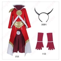 転スラ ベニマル 通常衣装コスプレ｜クールな和装シルエットで高再現、撮影・イベントに最適 - 4枚目の画像（サムネイル）