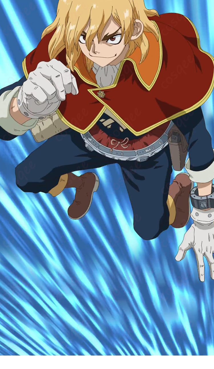 Dr.STONE 七海龍水 宇宙飛行士船内服Ver.衣装のケープ部分のディテール