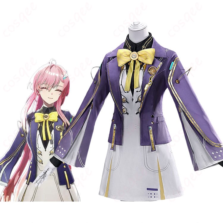 鳴潮 エイメス 制服コスプレの全身イメージと衣装デザインが分かるビジュアル