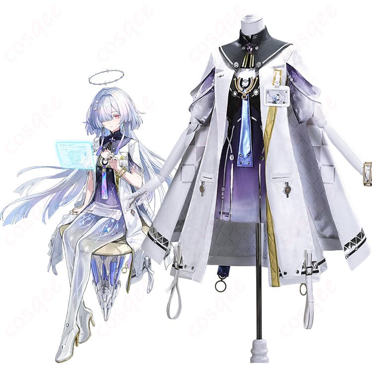 鳴潮 モーニエのコスプレ衣装を着用したキャラクターイメージと全身ビジュアル