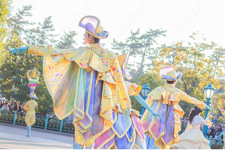 東京ディズニーランド ハーモニー・イン・カラー ダンサー コスプレ衣装の商品画像4枚目 全体バランス