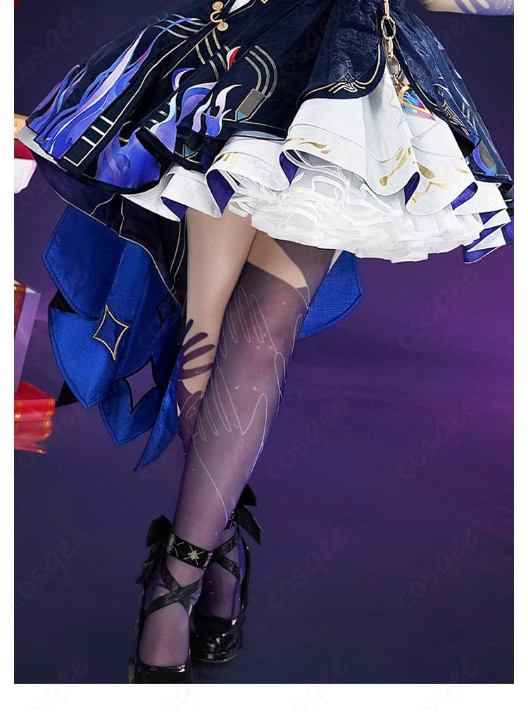 鳴潮 ダーニャ コスプレ衣装に合わせるタイツのディテール